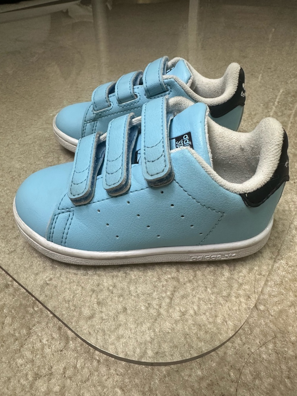 ADIDAS STAN SMITH DISNEY BLUE TODDLER SNEAKERS SZ 7